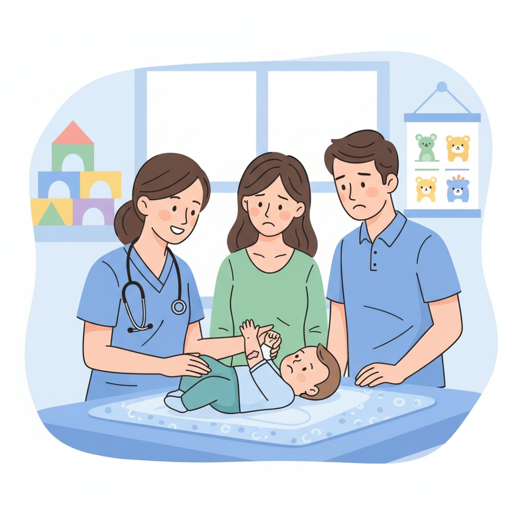 Bebekte kol asimetrisi ve fizyoterapist değerlendirmesi