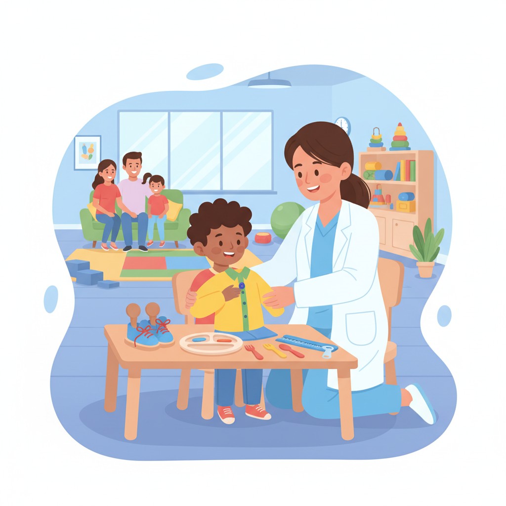 Çocuklarda ergoterapi ile günlük yaşam becerileri çalışması