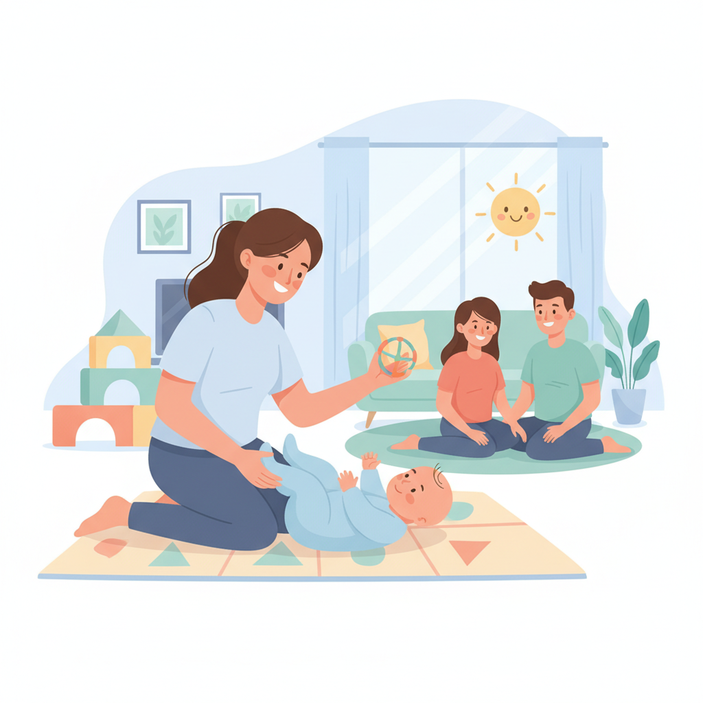 Hipotonik bebekte postüral kontrol ve destekli pozisyonlama