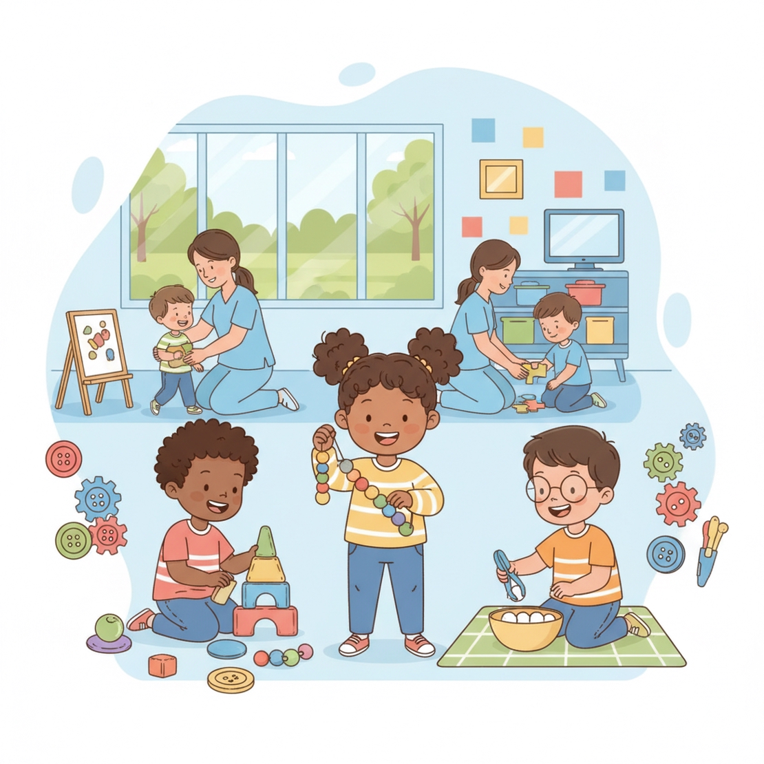 İnce Motor Becerileri Nedir? Evde Nasıl Geliştirilir? (Yaşa Göre Etkinlikler)