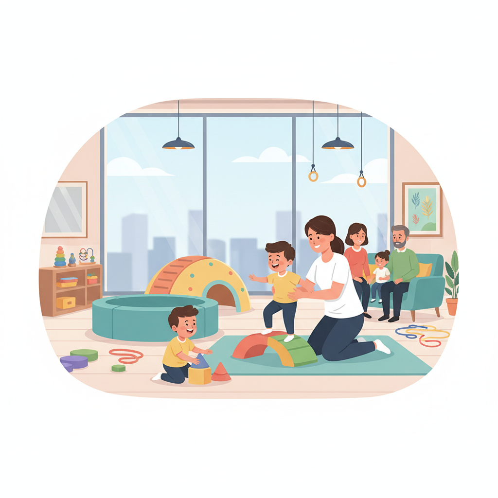 Bölgede çocuk fizyoterapisine ulaşım ve süreklilik planı