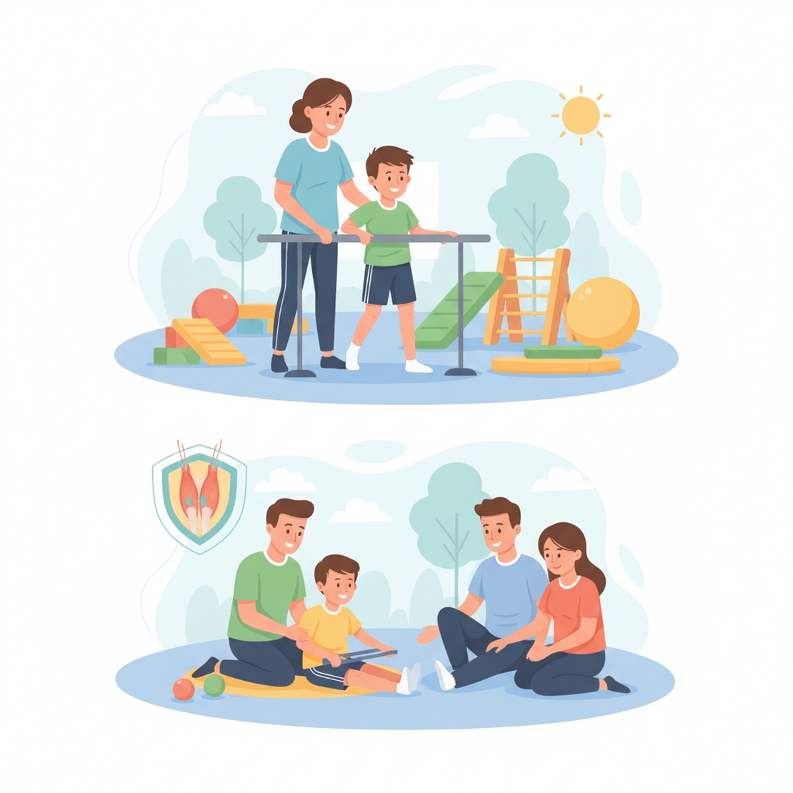 Musküler Distrofi (DMD) Hastalarında Fizyoterapinin Önemi: Evreye Göre Yaklaşım, Egzersizler ve Kas Koruma