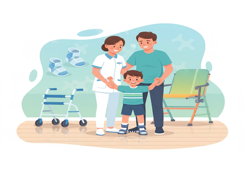 Pediatrik Rehabilitasyonda Ortez ve Yardımcı Cihaz Kullanımı: Çocuk Ortezleri, AFO Kullanımı, DAFO ve Yürüme Cihazları Rehberi